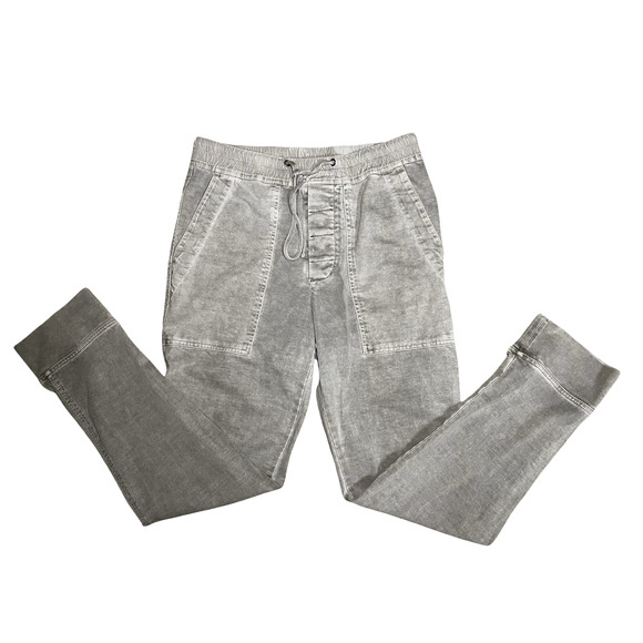 James Perse Pants Mens Size 1 Gray Utility Jogger Drawstring Waist MWW1185 - Picture 1 of 11